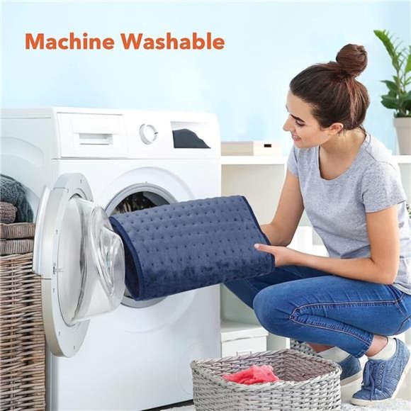 Heating Pad, Electric Heating pad for Back Pain Relief Muscle Cramps Ultra Soft - Picture 7 of 7